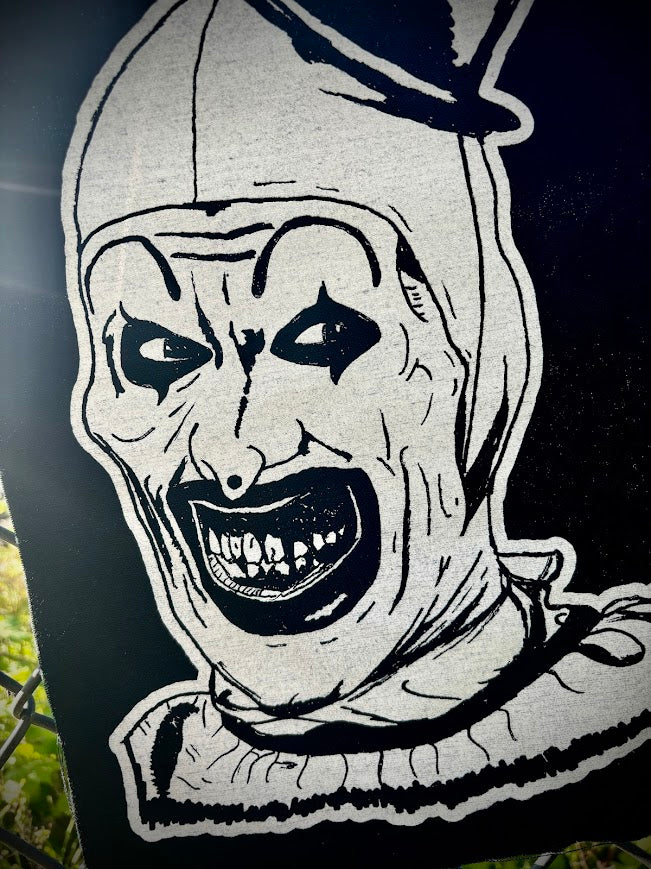 Art the Clown back patch.