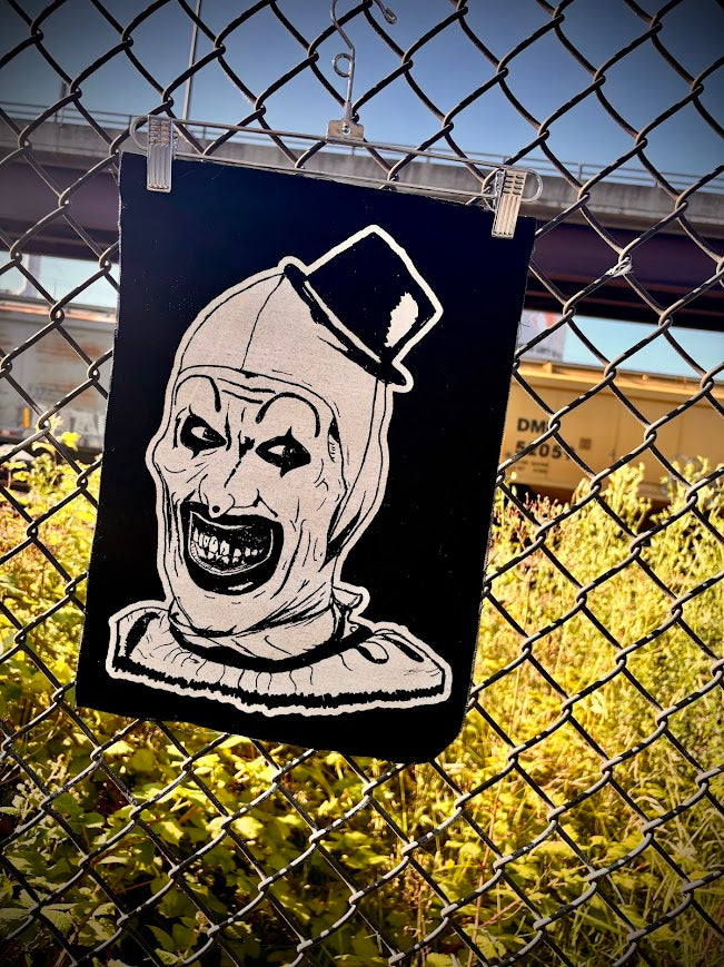 Art the Clown back patch.