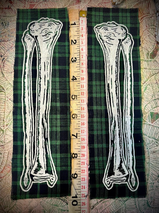Tibia-Fibula, Tibula leg bone patch
