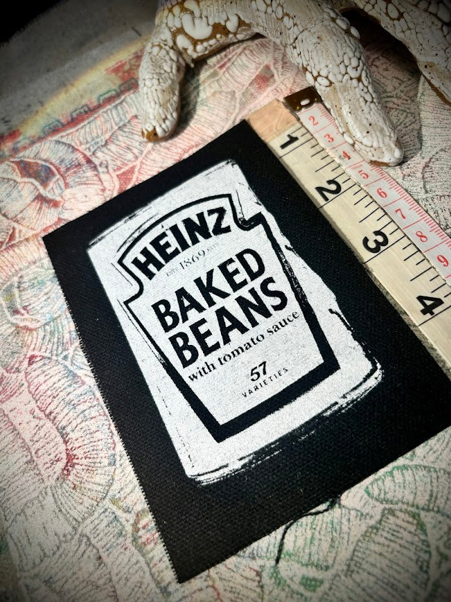Heinz baked beans sew on patch