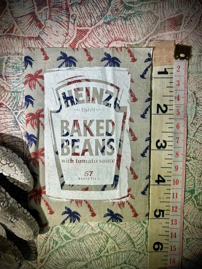 Heinz baked beans sew on patch