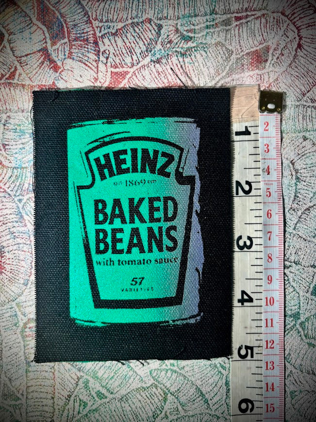 Heinz baked beans sew on patch