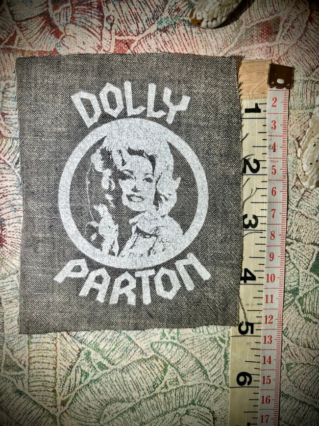 Dolly Parton heavy metal patch