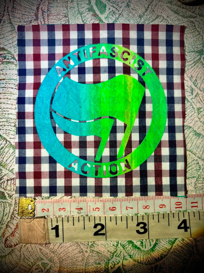ANTIFA logo sew on patch