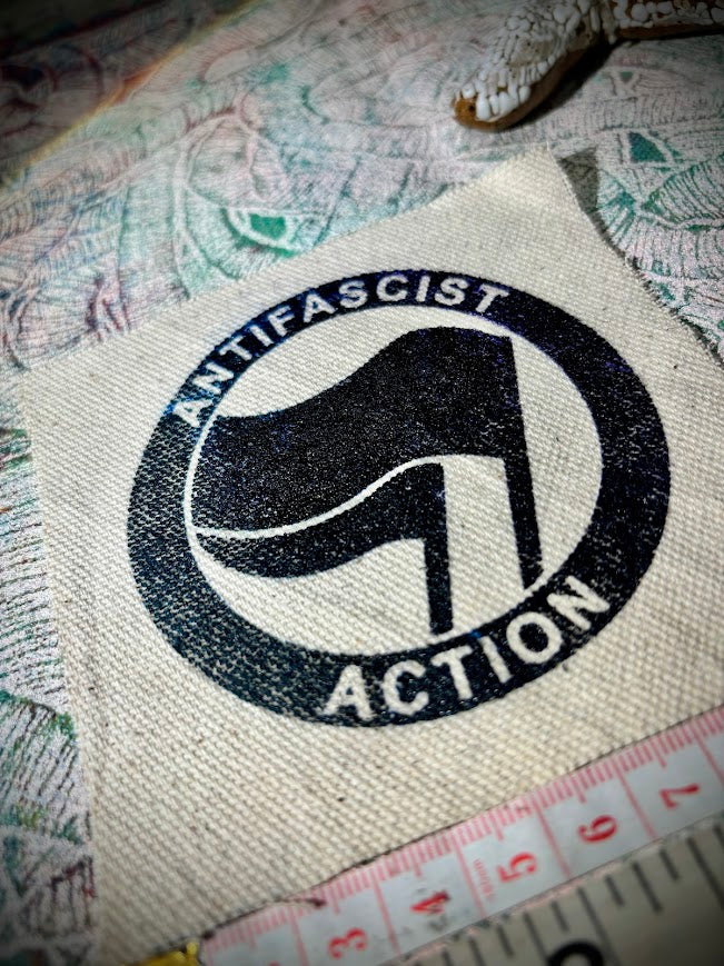 ANTIFA logo patch.