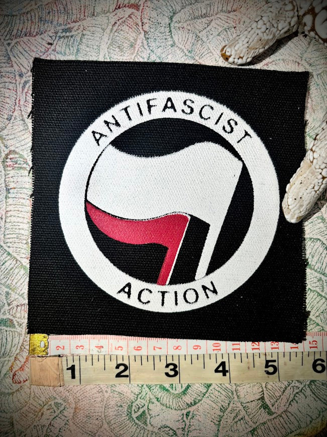 ANTIFA logo sew on patch