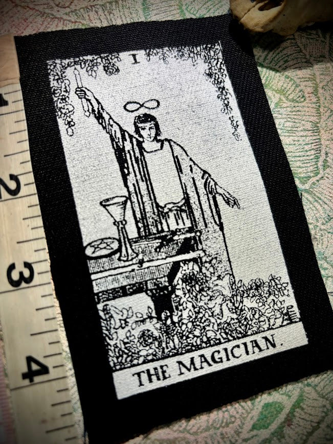 The Magician tarot patch.