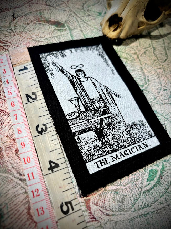 The Magician tarot patch.