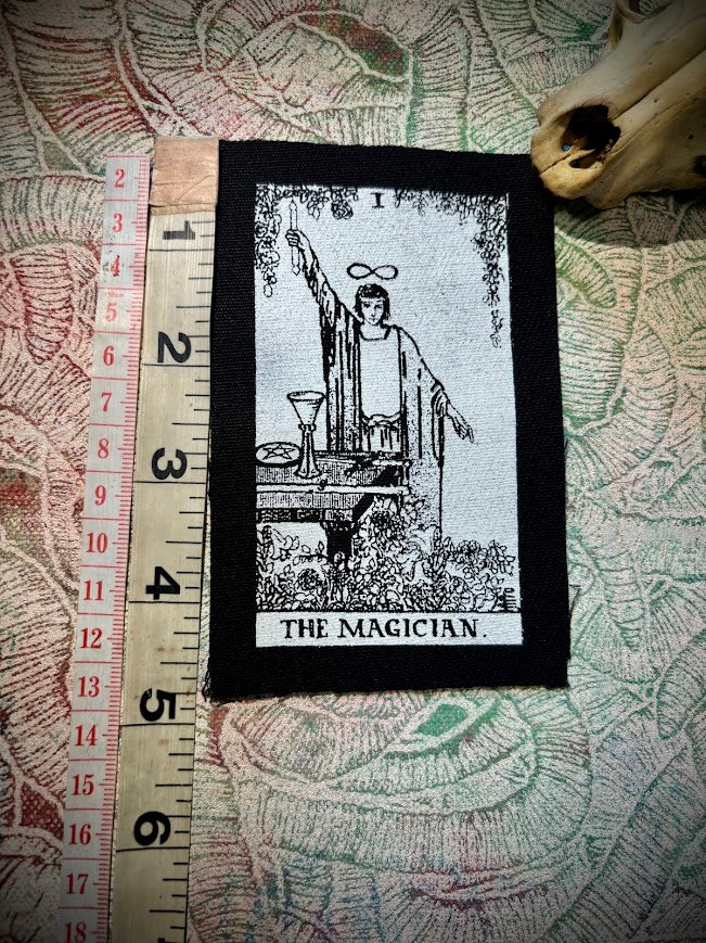 The Magician tarot patch.