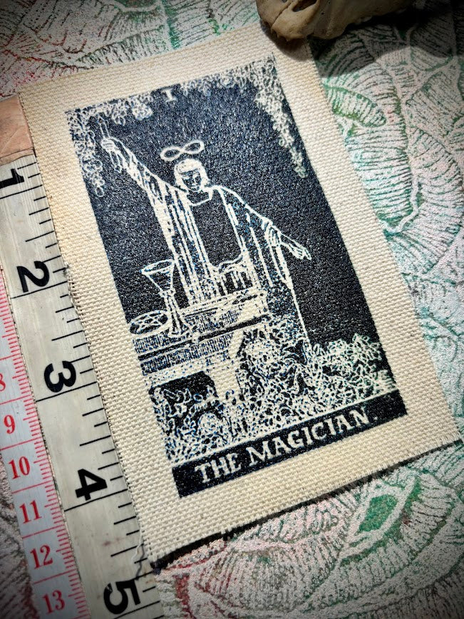 The Magician tarot patch.