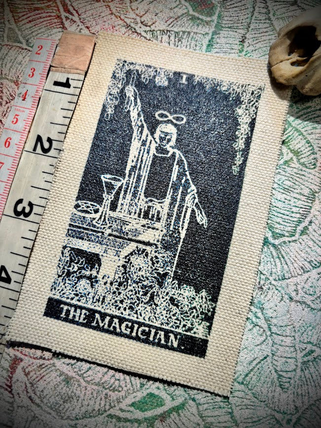 The Magician tarot patch.