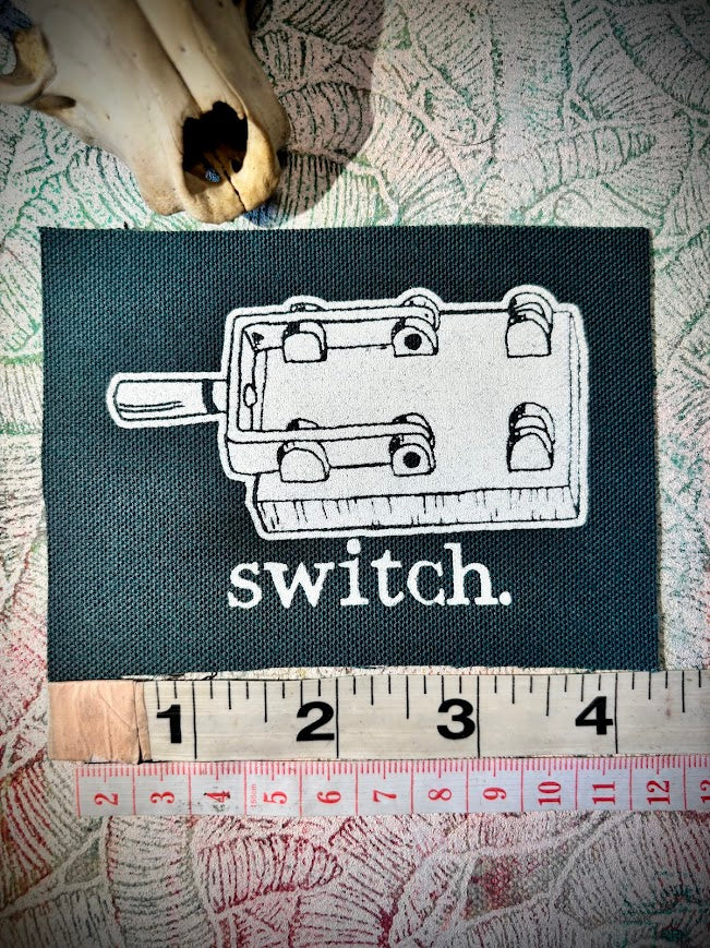 switch sew on patch