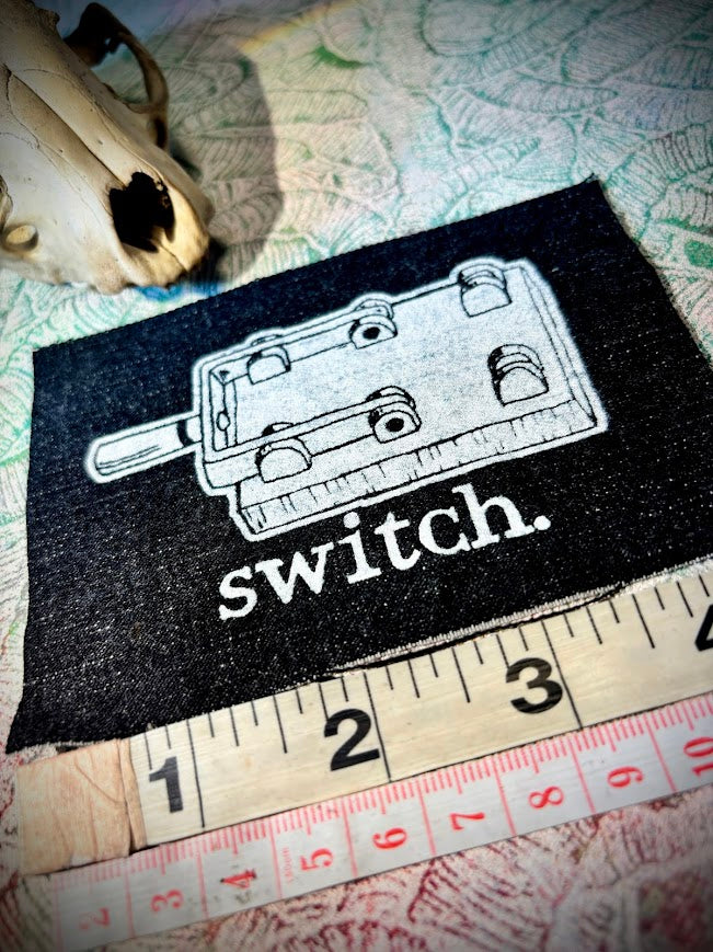 switch sew on patch