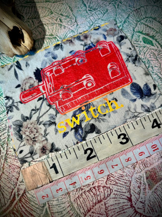 switch sew on patch