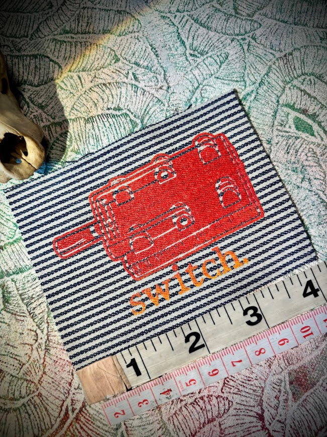 switch sew on patch