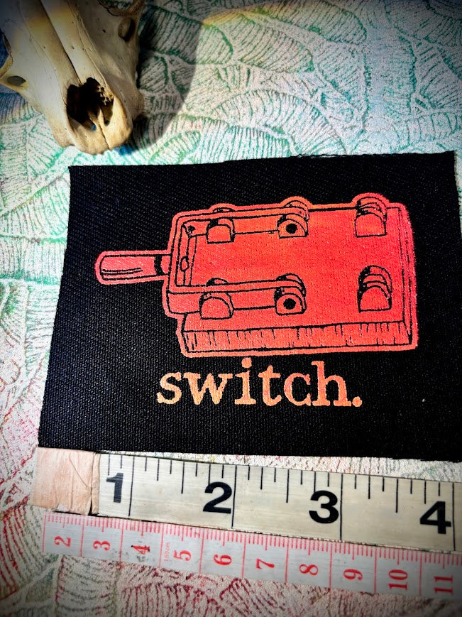 switch sew on patch