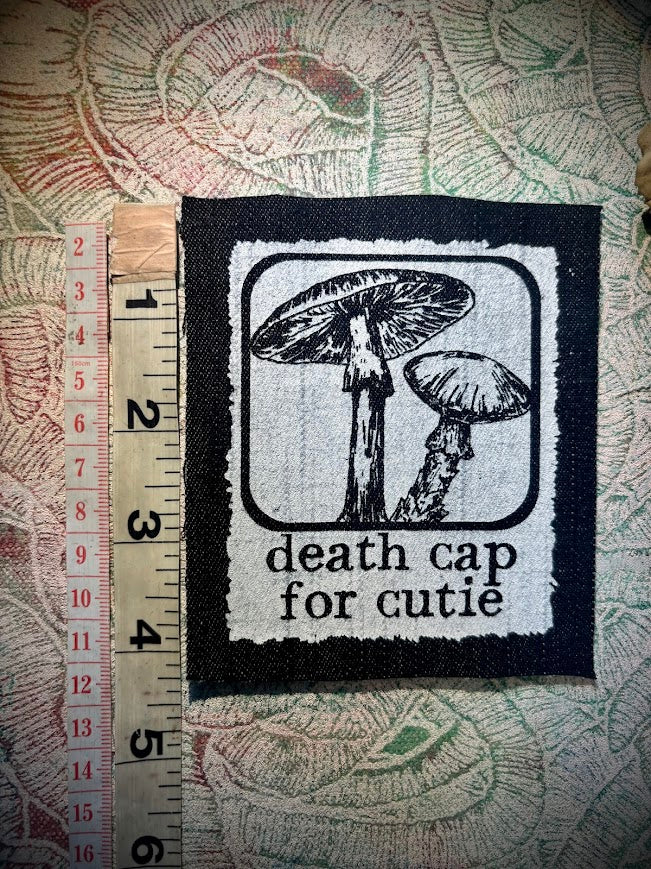 Death cap for cutie sew on patch