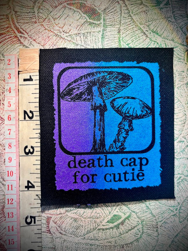 Death cap for cutie sew on patch