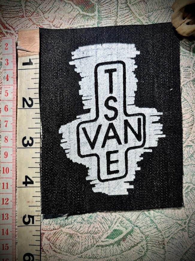 Inverted East Van Cross sew on patch
