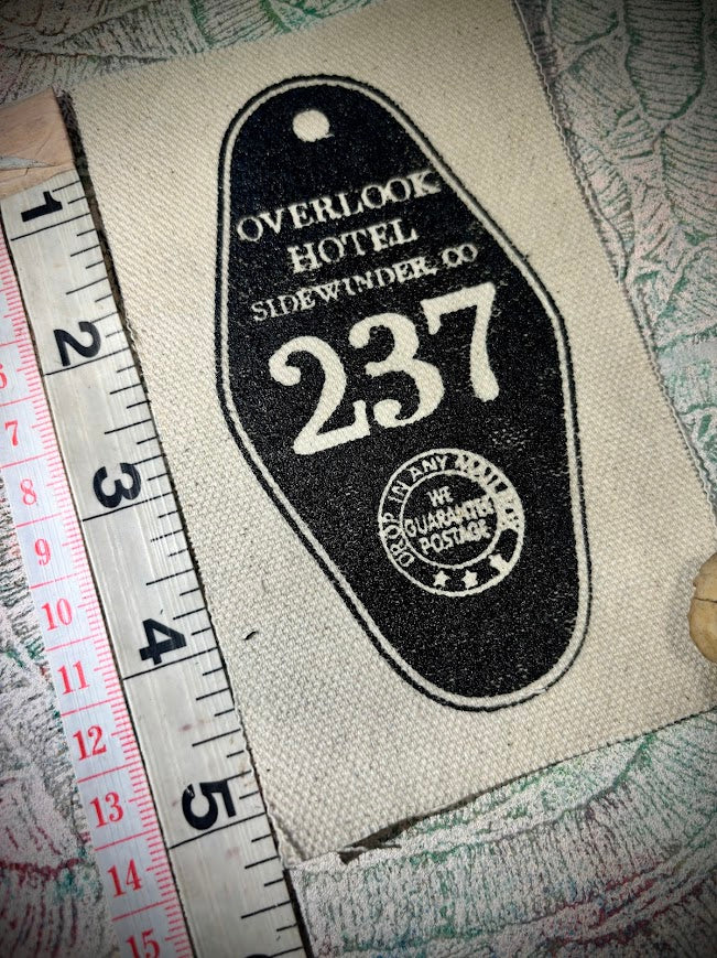 Room 237, overlook Hotel patch.