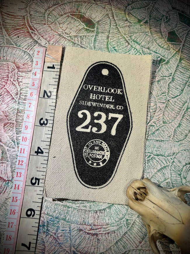 Room 237, overlook Hotel patch.
