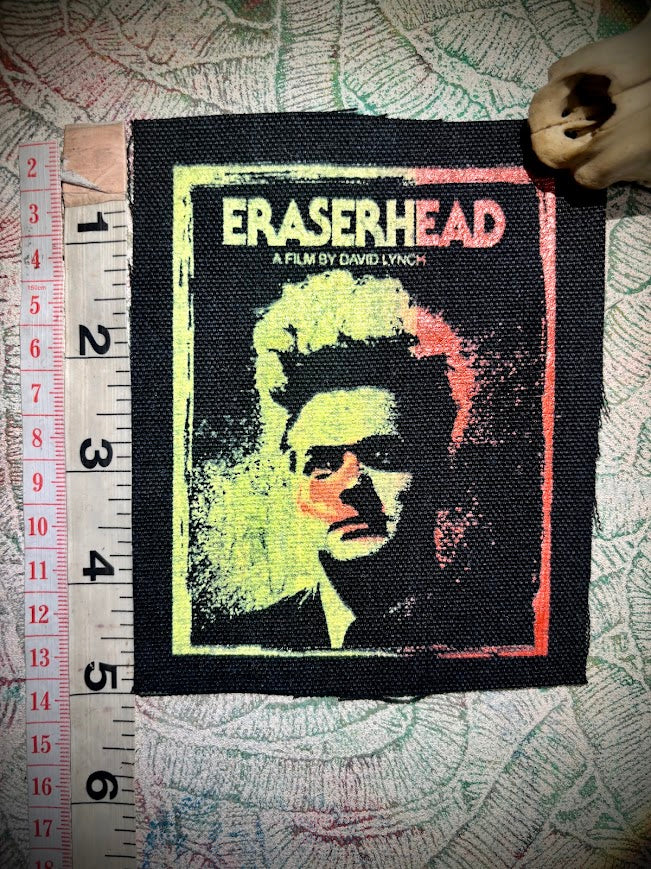 Eraserhead, David Lynch sew on patch