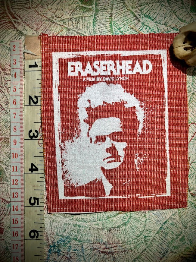 Eraserhead, David Lynch sew on patch
