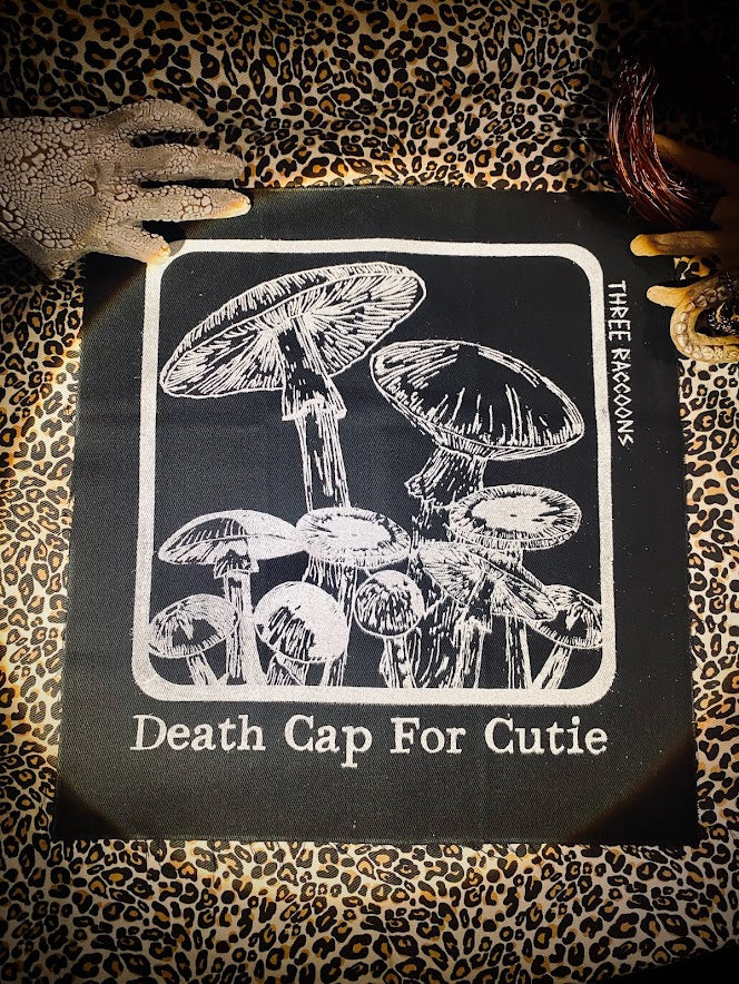 Death cap for cutie large back patch.