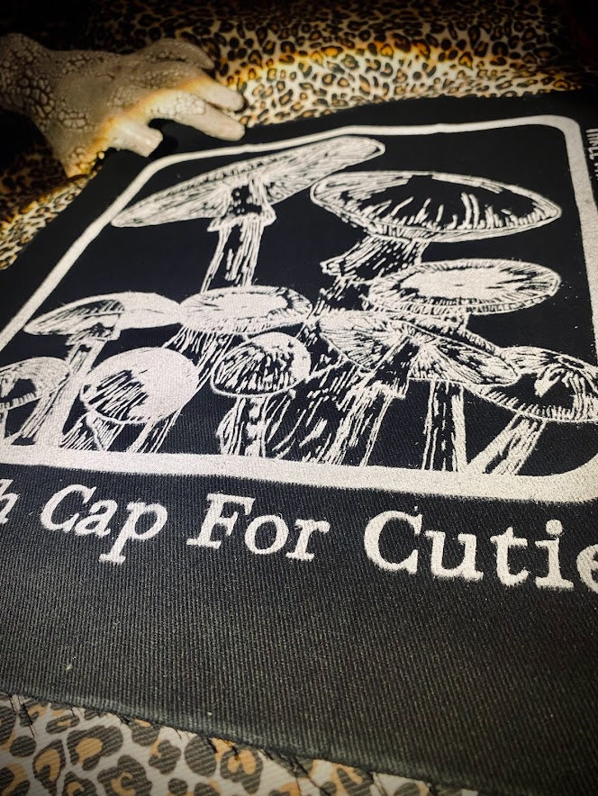 Death cap for cutie large back patch.