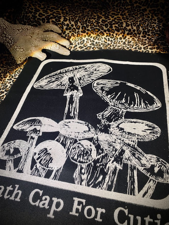 Death cap for cutie large back patch.