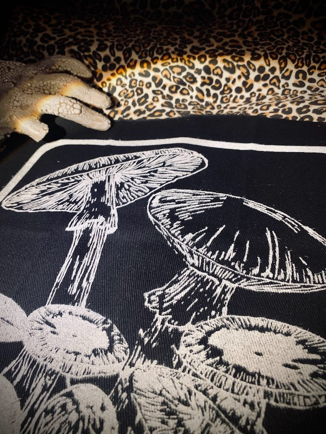 Death cap for cutie large back patch.
