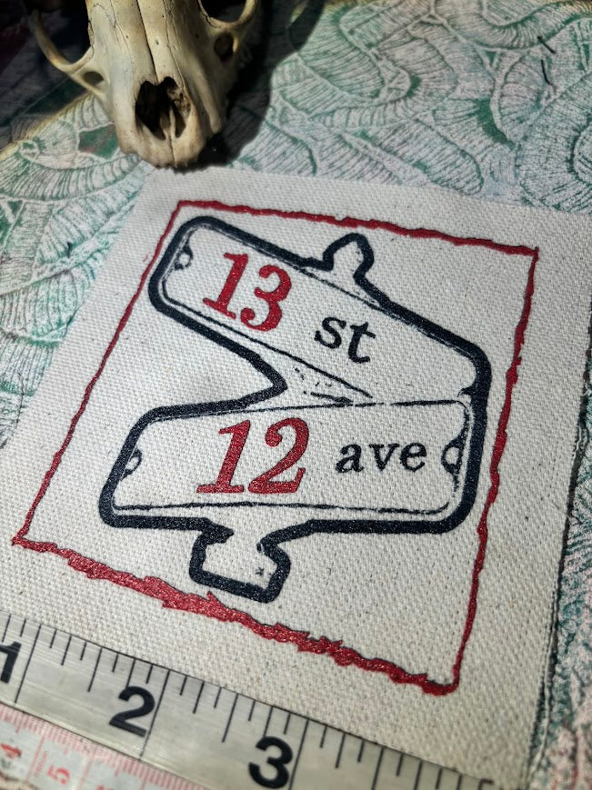 Corner of 13th and 12th patch.