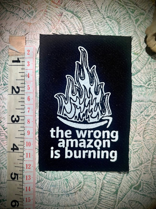 The wrong Amazon is burning patch.