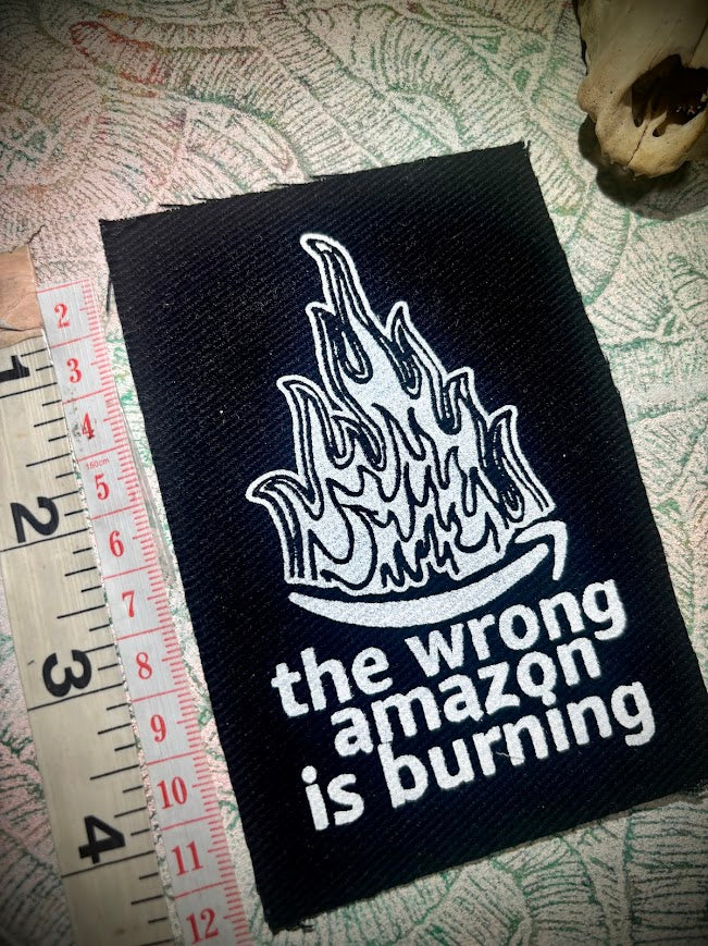 The wrong Amazon is burning patch.