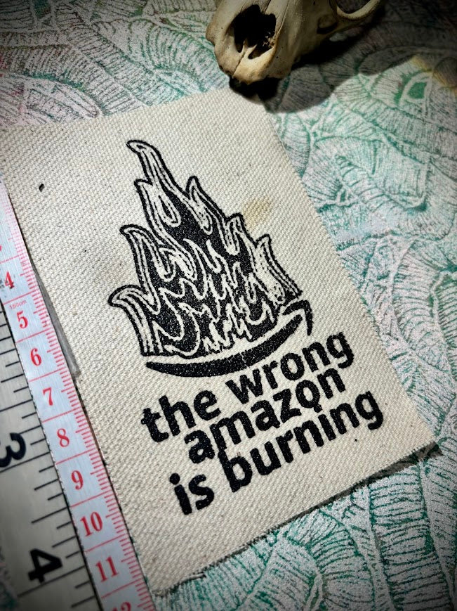 The wrong Amazon is burning patch.