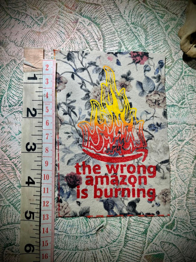 The wrong Amazon is burning patch