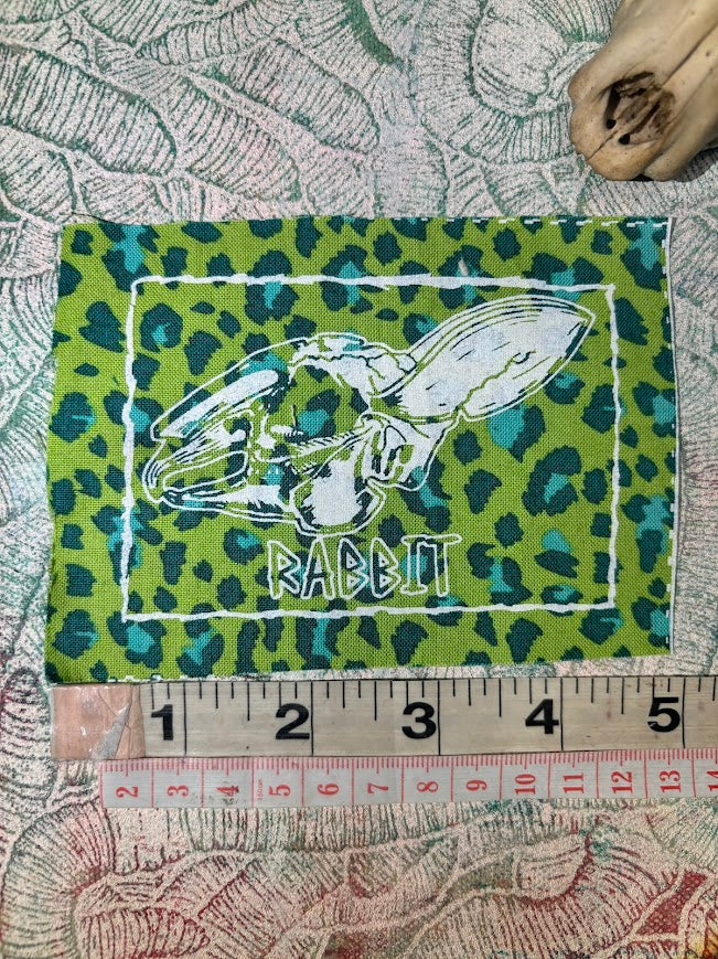Rabbit skull patch