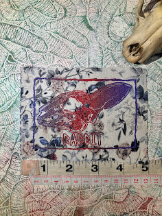 Rabbit skull patch