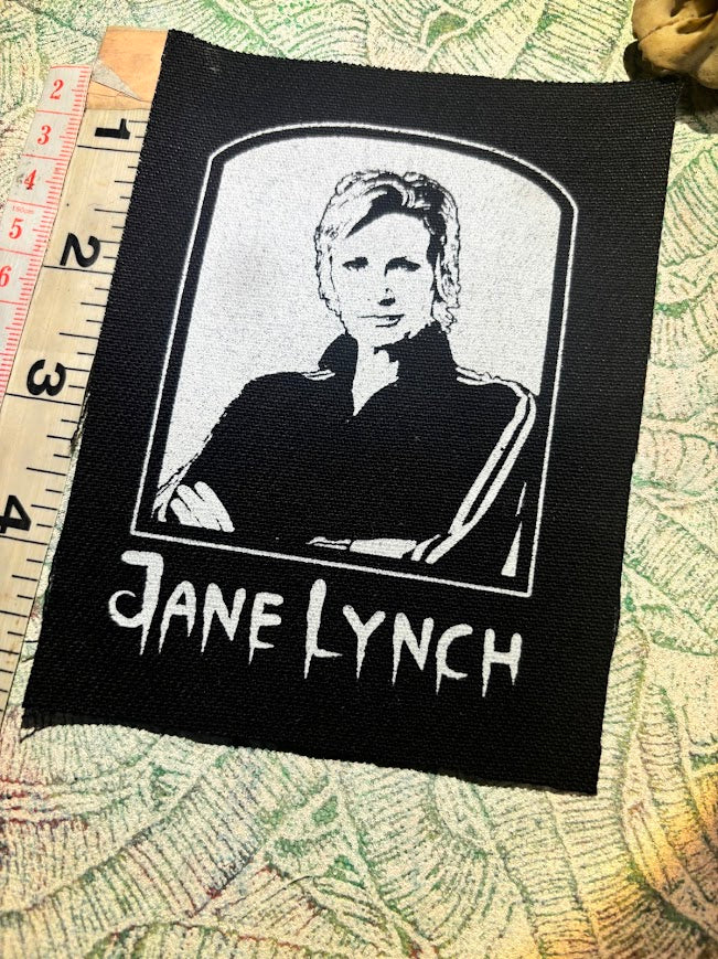 Jane Lynch sew on patch.