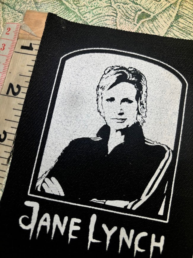 Jane Lynch sew on patch.