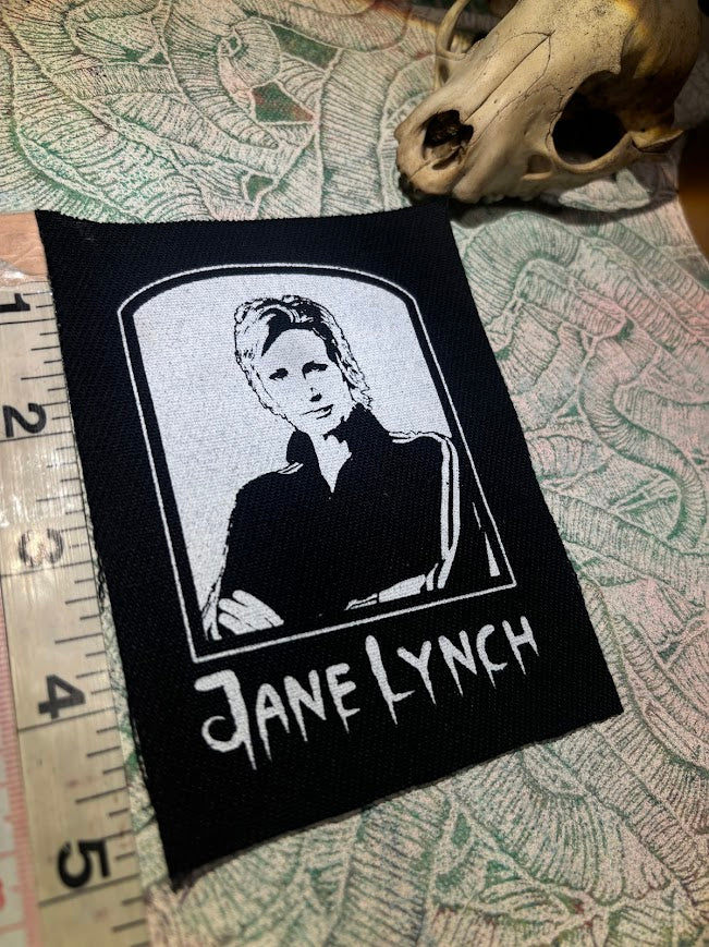 Jane Lynch sew on patch.