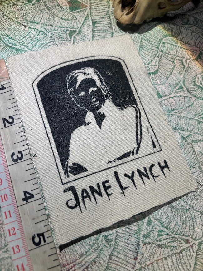 Jane Lynch sew on patch.