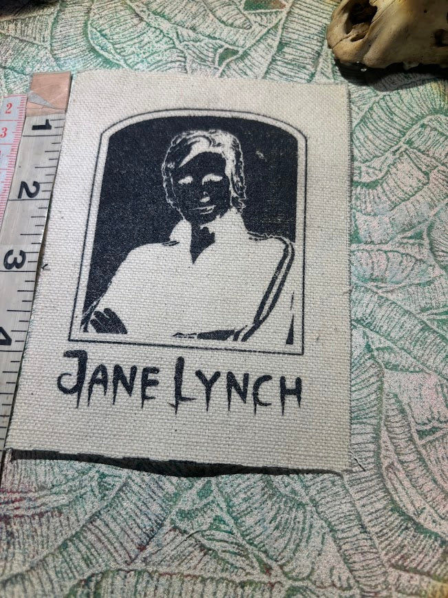 Jane Lynch sew on patch.