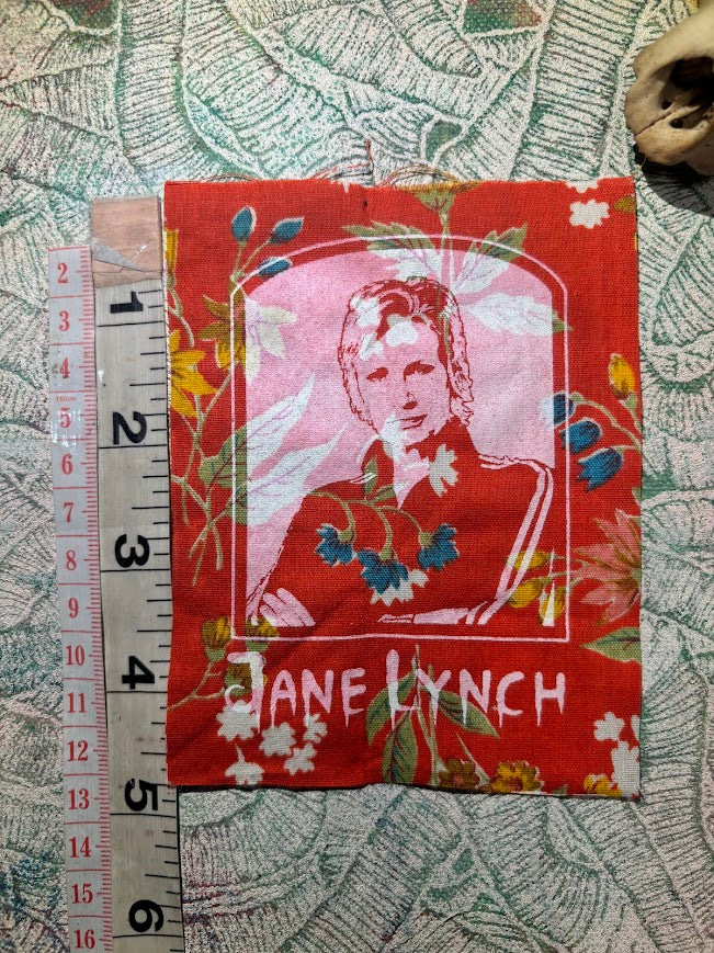 Jane Lynch sew on patch