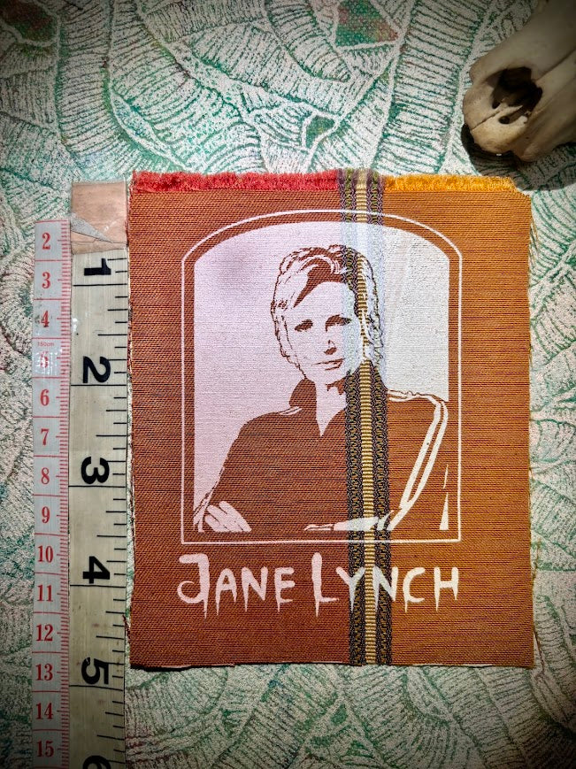Jane Lynch sew on patch