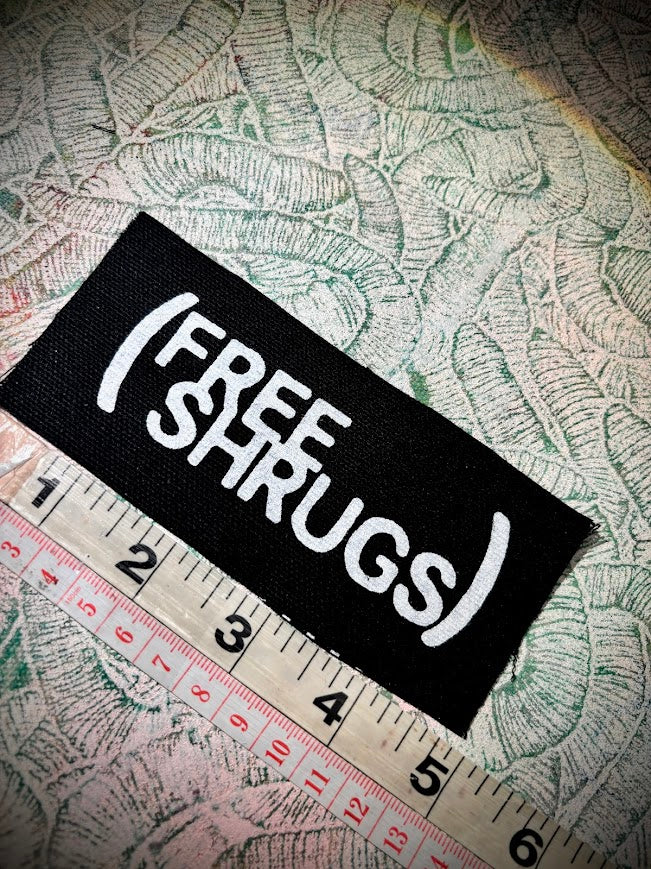 Free Shrugs patch.