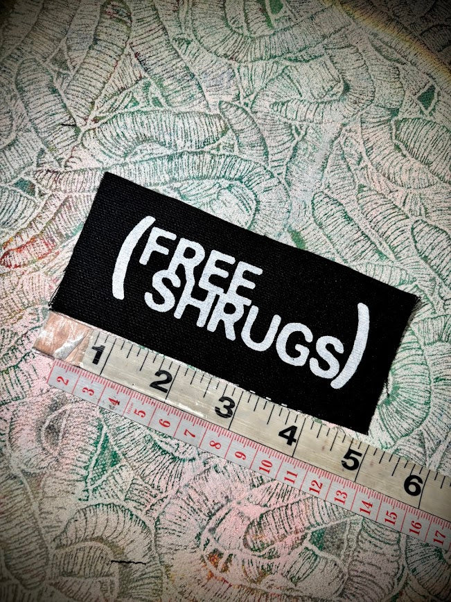 Free Shrugs patch.