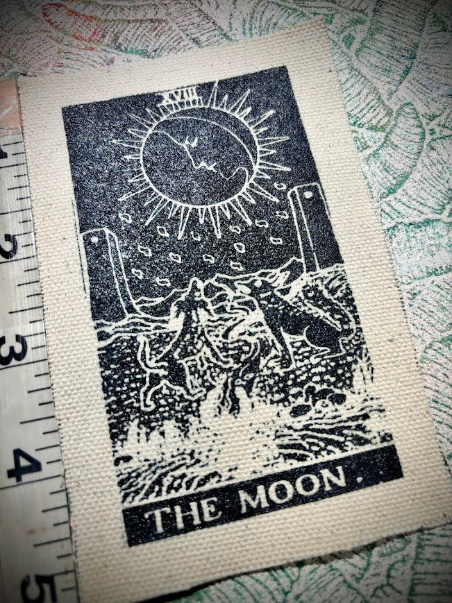The Moon Tarot card patch