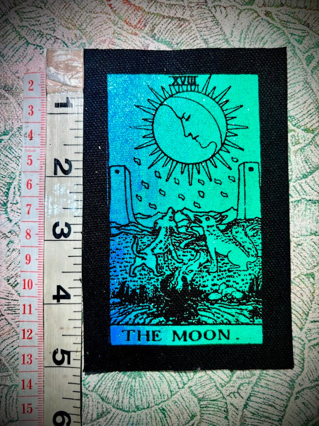 The Moon Tarot card patch