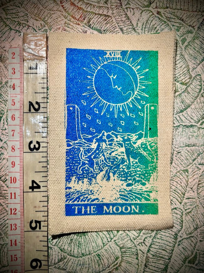The Moon Tarot card patch